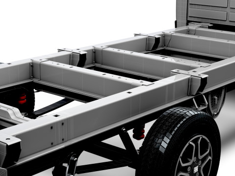 Sasis Fiat Ducato SingleCab L4 2026 Model 3D