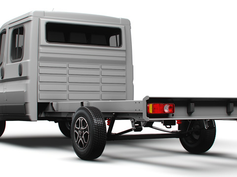 Opel Movano Chassis DoubleCab L4 2026 3D Model
