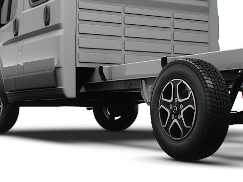 Opel Movano Chassis DoubleCab L4 2026 3D Model