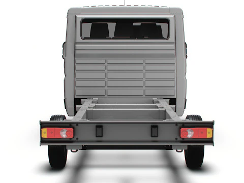 Opel Movano Chassis DoubleCab L4 2026 3D Model
