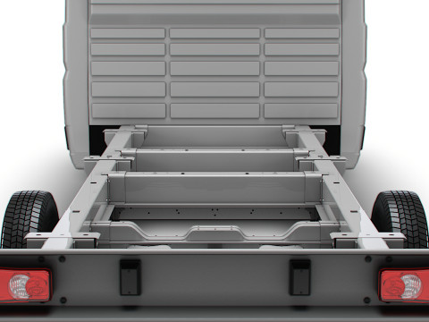 Opel Movano Chassis DoubleCab L4 2026 3D Model