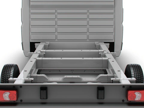 Opel Movano Chassis DoubleCab L4 2026 3D Model