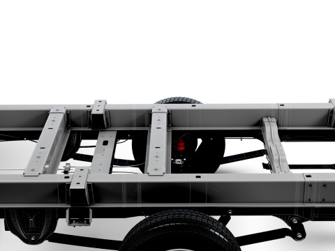 Opel Movano Chassis DoubleCab L4 2026 3D Model