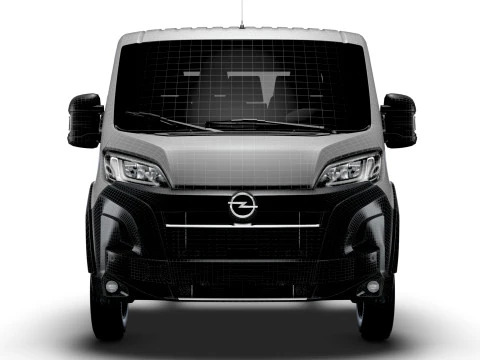 Opel Movano Chassis DoubleCab L4 2026 3D Model