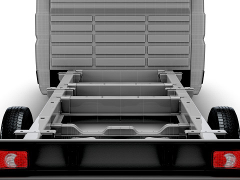 Opel Movano Chassis DoubleCab L4 2026 3D Model