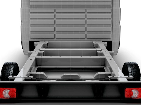 Opel Movano Chassis DoubleCab L4 2026 3D Model