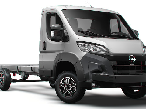 Opel Movano Telaio SingleCab L4 2026 Modello 3D