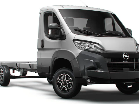 Opel Movano Chassis SingleCab L4 2026 3D Model