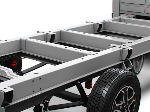 Opel Movano Chassis SingleCab L4 2026 3D Model