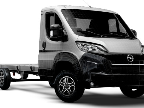 Opel Movano Chassis SingleCab L4 2026 3D Model