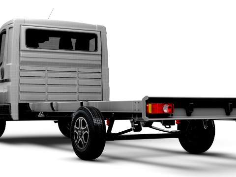 Opel Movano Chassis SingleCab L4 2026 3D Model