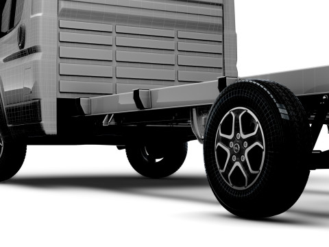 Opel Movano Chassis SingleCab L4 2026 3D Model