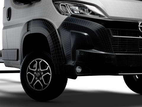 Opel Movano Chassis SingleCab L4 2026 3D Model