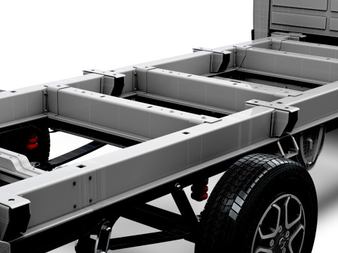 Opel Movano Chassis SingleCab L4 2026 3D Model