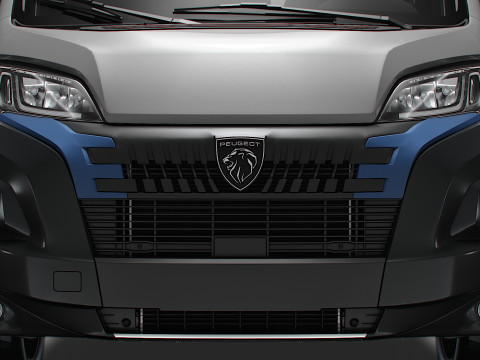 Sasis Peugeot Boxer DoubleCab L4 2026 Model 3D