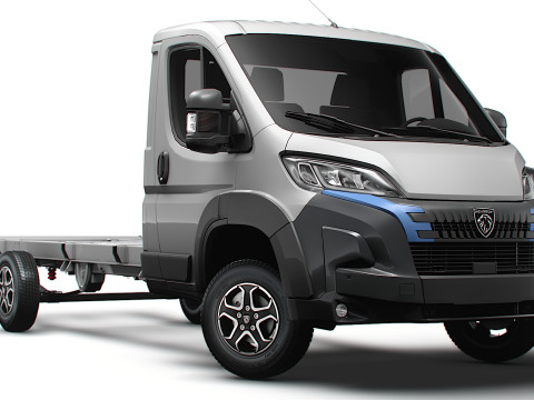Peugeot Boxer Шасси SingleCab L4 2026 3D Модель