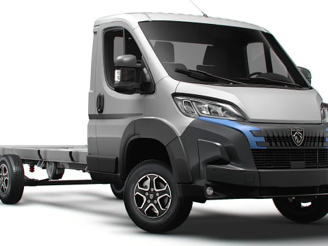 Peugeot Boxer Chassis SingleCab L4 2026 3D Modell