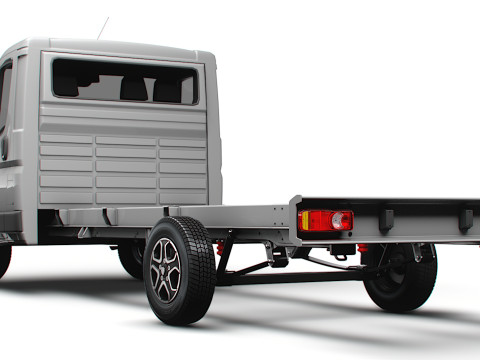 Peugeot Boxer Chassis SingleCab L4 2026 3D Model