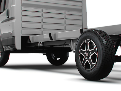 Peugeot Boxer Chassis SingleCab L4 2026 3D Model