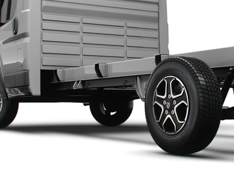 Peugeot Boxer Chassis SingleCab L4 2026 3D Model