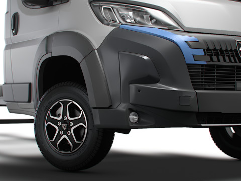 Peugeot Boxer Chassis SingleCab L4 2026 3D Model