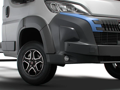 Peugeot Boxer Chassis SingleCab L4 2026 3D Model