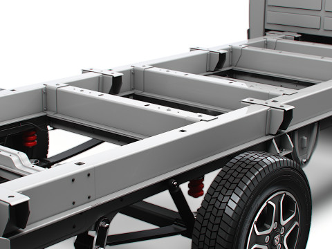 Peugeot Boxer Chassis SingleCab L4 2026 3D Model