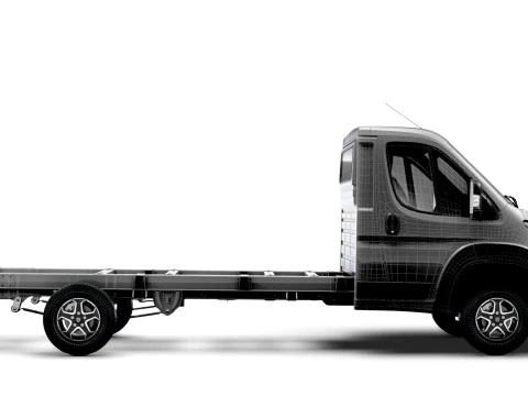 Peugeot Boxer Chassis SingleCab L4 2026 3D Model