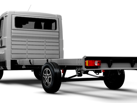Peugeot Boxer Chassis SingleCab L4 2026 3D Model