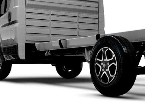 Peugeot Boxer Chassis SingleCab L4 2026 3D Model