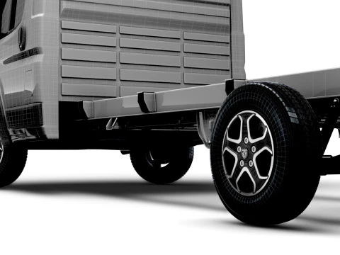 Peugeot Boxer Chassis SingleCab L4 2026 3D Model