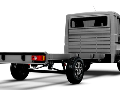 Peugeot Boxer Chassis SingleCab L4 2026 3D Model