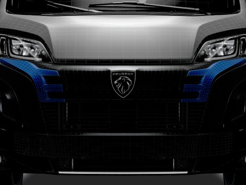 Peugeot Boxer Chassis SingleCab L4 2026 3D Model