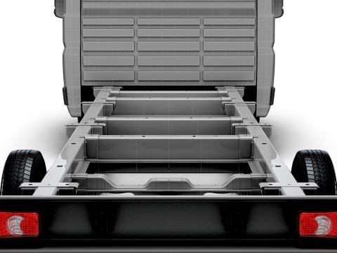 Peugeot Boxer Chassis SingleCab L4 2026 3D Model