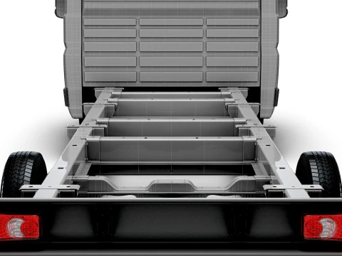 Peugeot Boxer Chassis SingleCab L4 2026 3D Model