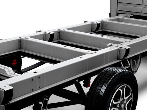 Peugeot Boxer Chassis SingleCab L4 2026 3D Model