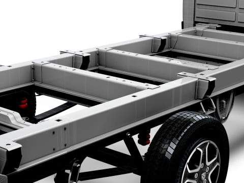 Peugeot Boxer Chassis SingleCab L4 2026 3D Model