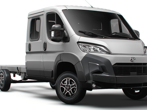 Toyota ProAce Max Chassis DoubleCab L4 2026 3D Модель