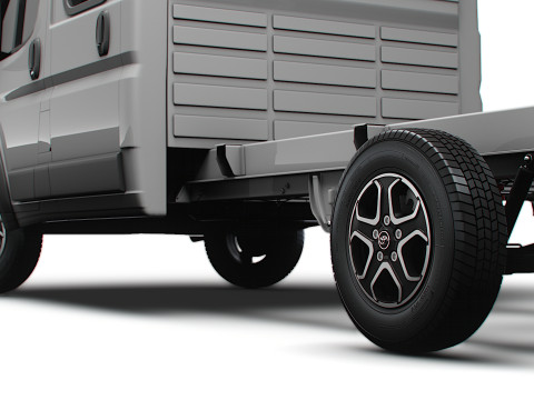 Toyota ProAce Max Шасси DoubleCab L4 2026 г. 3D Модель