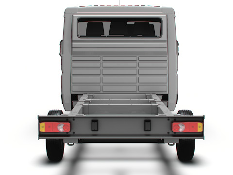 Toyota ProAce Max Шасси DoubleCab L4 2026 г. 3D Модель