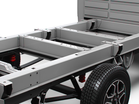 Toyota ProAce Max Шасси DoubleCab L4 2026 г. 3D Модель