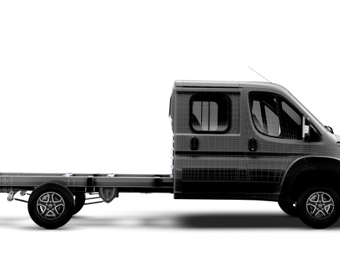 Toyota ProAce Max Шасси DoubleCab L4 2026 г. 3D Модель