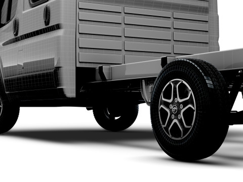 Toyota ProAce Max Шасси DoubleCab L4 2026 г. 3D Модель