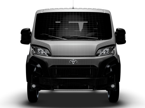Toyota ProAce Max Шасси DoubleCab L4 2026 г. 3D Модель