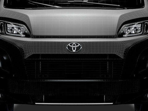 Toyota ProAce Max Шасси DoubleCab L4 2026 г. 3D Модель