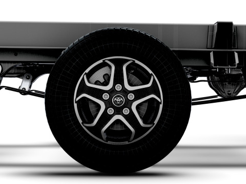 Toyota ProAce Max Шасси DoubleCab L4 2026 г. 3D Модель