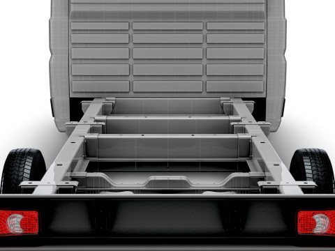 Toyota ProAce Max Шасси DoubleCab L4 2026 г. 3D Модель