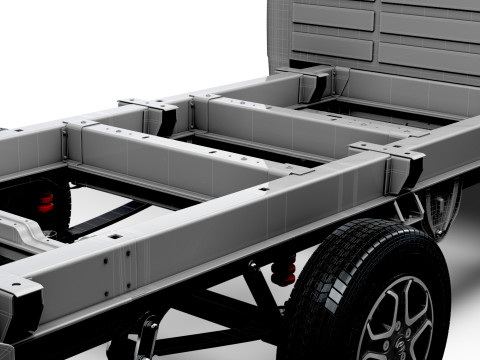 Toyota ProAce Max Шасси DoubleCab L4 2026 г. 3D Модель