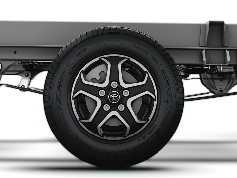 Toyota ProAce Max Chassis SingleCab L4 2026 3D Model