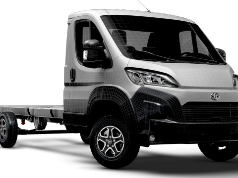 Toyota ProAce Max Chassis SingleCab L4 2026 3D Model